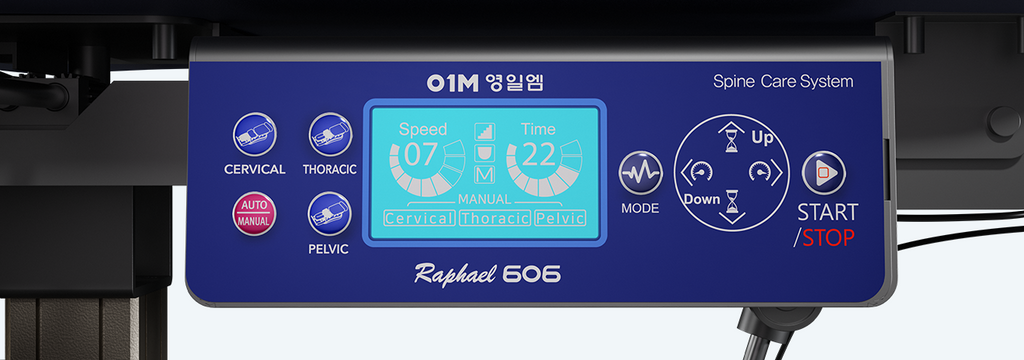 Raphael 606 Auto Flexion Table with Air Drops