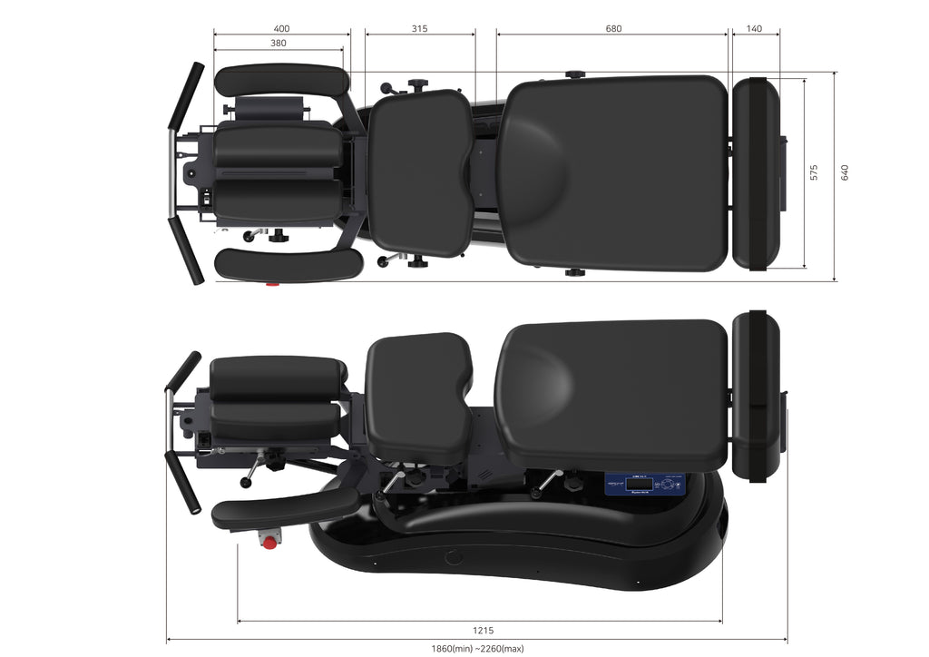 Raphael 606 Auto Flexion Table with Air Drops